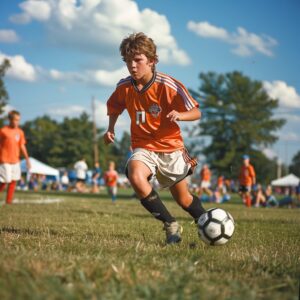 Youth Soccer Action