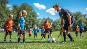 Youth soccer training